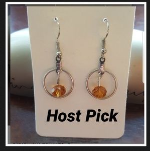 💥HOST PICK💥/Silver and 💛 Statement Earrings 💎